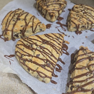 Chocolate Chip Sourdough Scones - 2 Pack