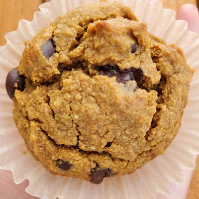 Pumpkin Chocolate Chip Muffins (Half Dozen)