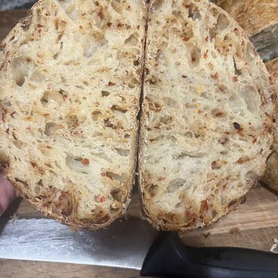 Red Chili & Onion Sourdough 