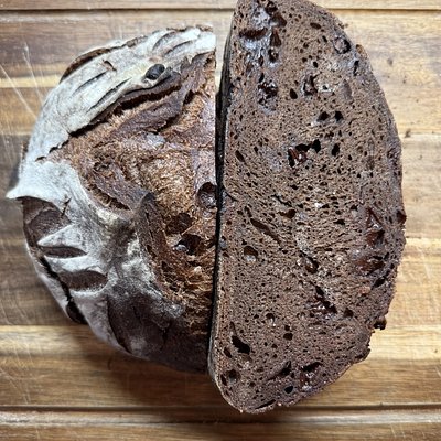 Double Chocolate Chip Artisan Sourdough Loaf 