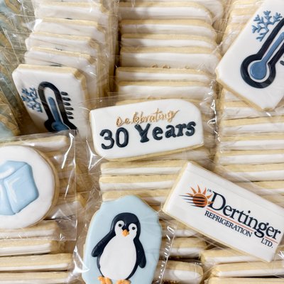 Tier 4 - Custom Logo Cookies