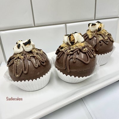 Ghirardelli Milk Chocolate - S’mores Hot Cocoa Bomb - Single