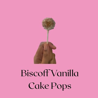 Biscoff Vanilla Cake pops