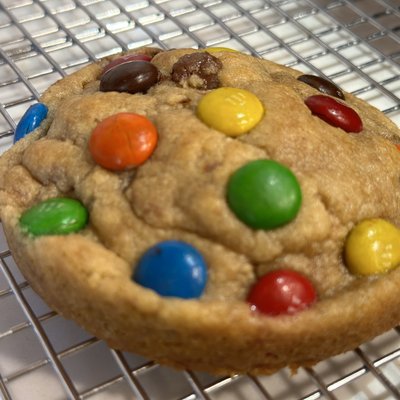 M&Ms Surprise Cookie