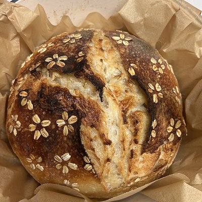 Maple Oat Sourdough Loaf