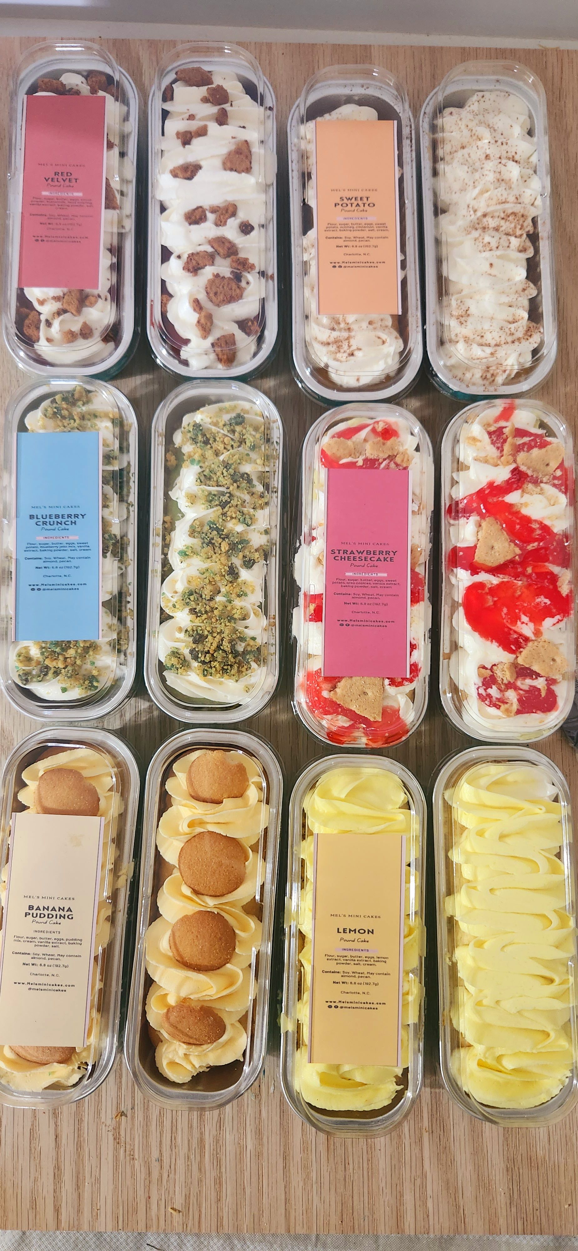Mini Cake Sampler Box 