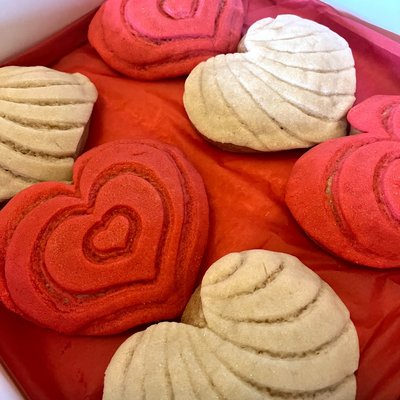1/2 Trad Heart 1/2 Dbl Stamp Heart