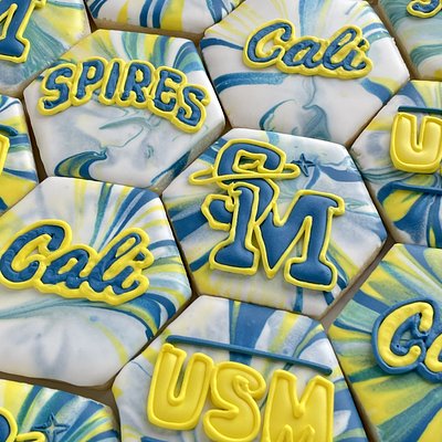 Tier Two Graduation Cookies