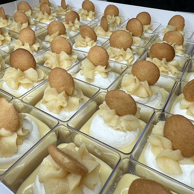 Banana Pudding Dessert Shooters