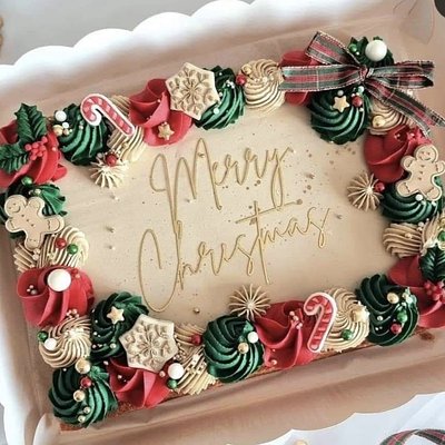 1/4 Sheet Cake (30-36 Servings)