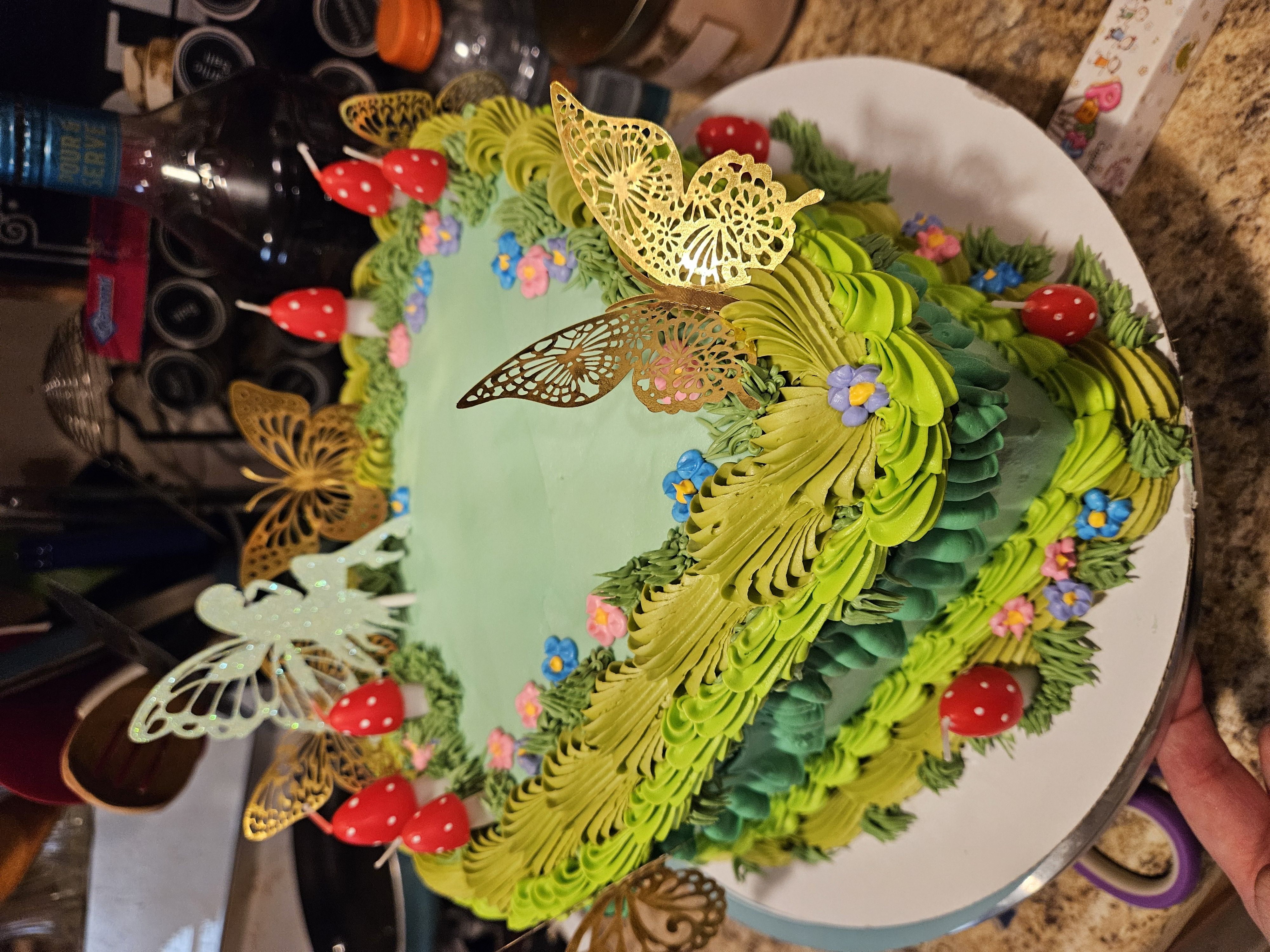 9in Round Heart Cake Basic