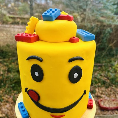 Custom One Tier Cake