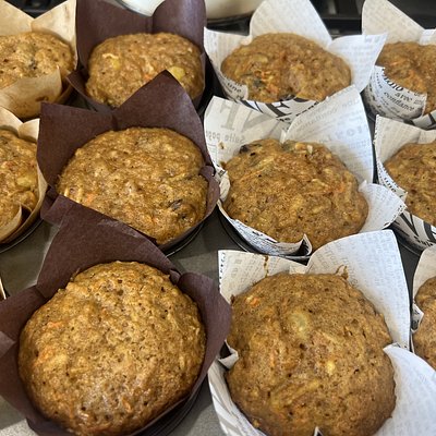 Morning Glory Muffins (6 Pack)