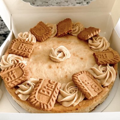 Biscoff Cookie Butter Cheesecake