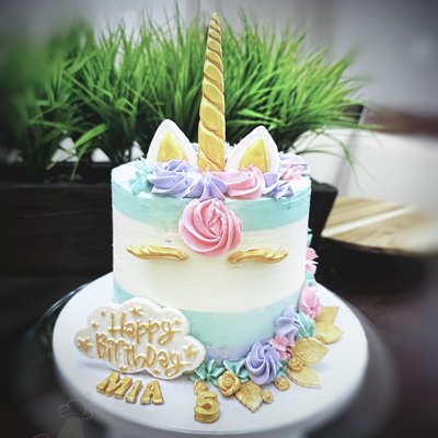 VEGAN 6” Round CUSTOM and THEMED CAKE 3 Layers Themed With Fruit Or Nutella Filling