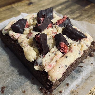 Small Cherry Ripe Brownie 