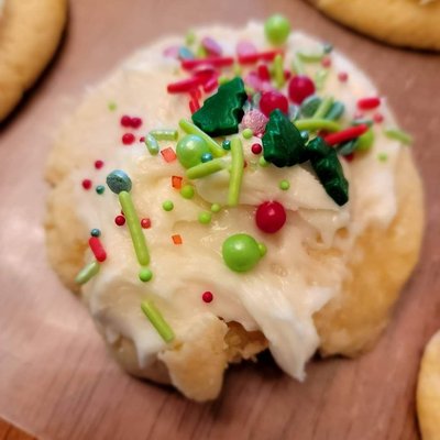 Sugar Cookies with Buttercream Icing