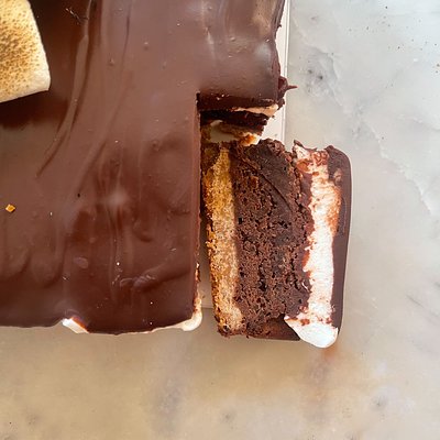 S'mores Brownie Bar
