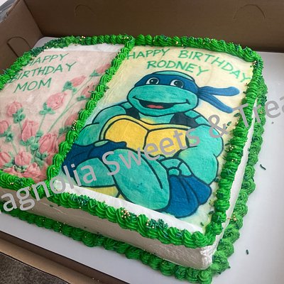 Double-Layer Full Sheet Cake 