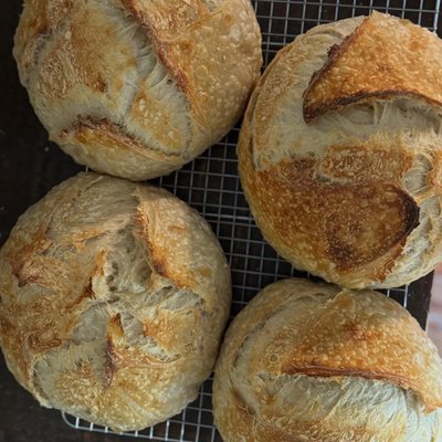 Organic Fresh-Milled Sourdough Boule 