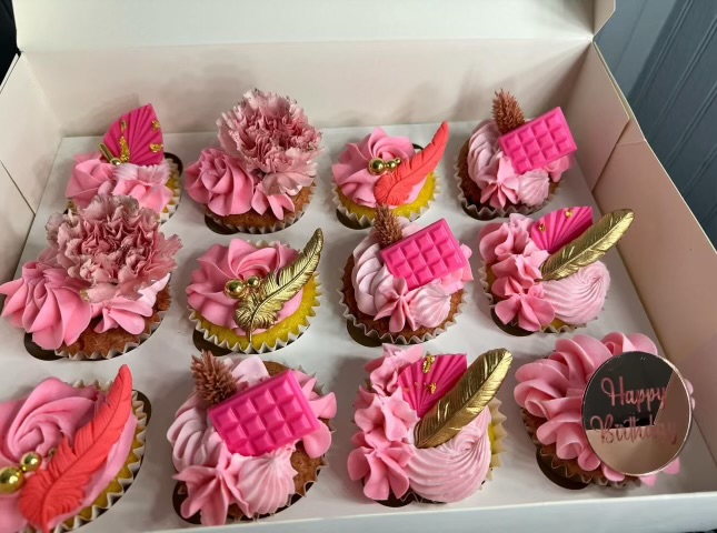 Custom Cupcakes With Toppers