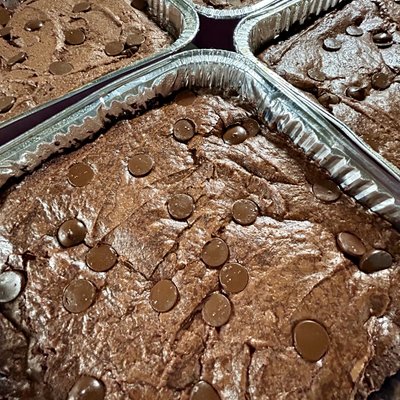 Sourdough Fudgy Brownies (8x8 pan) 