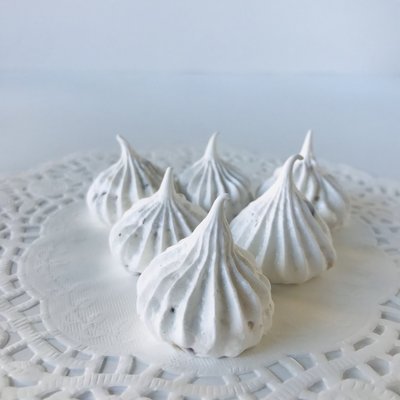 Chocolate Chip Pecan Meringue Bites Tub 50 Pieces GLUTEN FREE