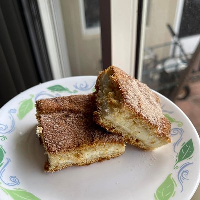 Churro Cheesecake Bars