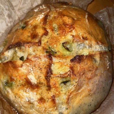 Dill Pickle And Havarti Cheese Sourdough 
