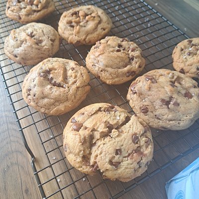 Browned Butter Chocolate Chip Cookies 