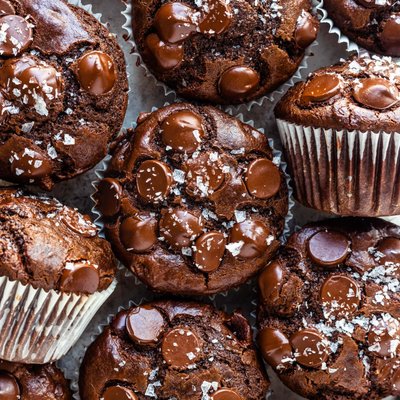 🍫 Double Chocolate Chip Muffins