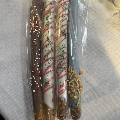 Dipped Pretzels