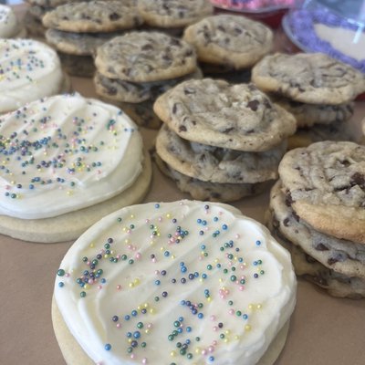 Buttercream Frosted Sugar Cookies