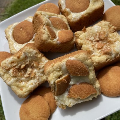 Banana Pudding Brownies