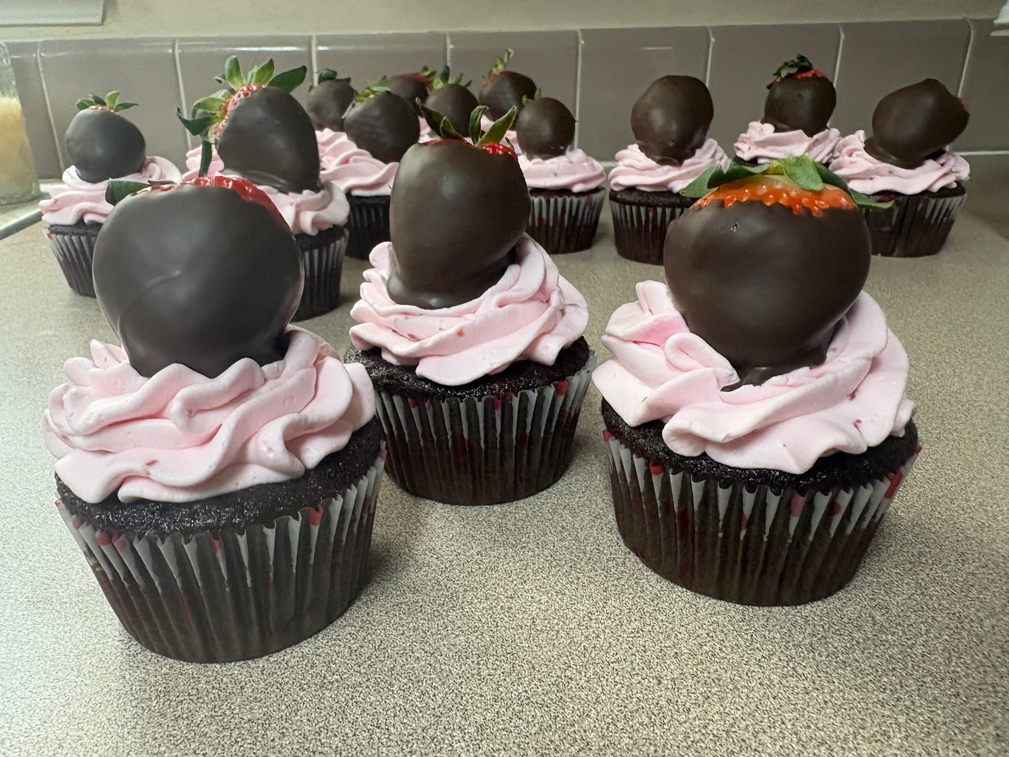 Valentines Cupcakes Dozen