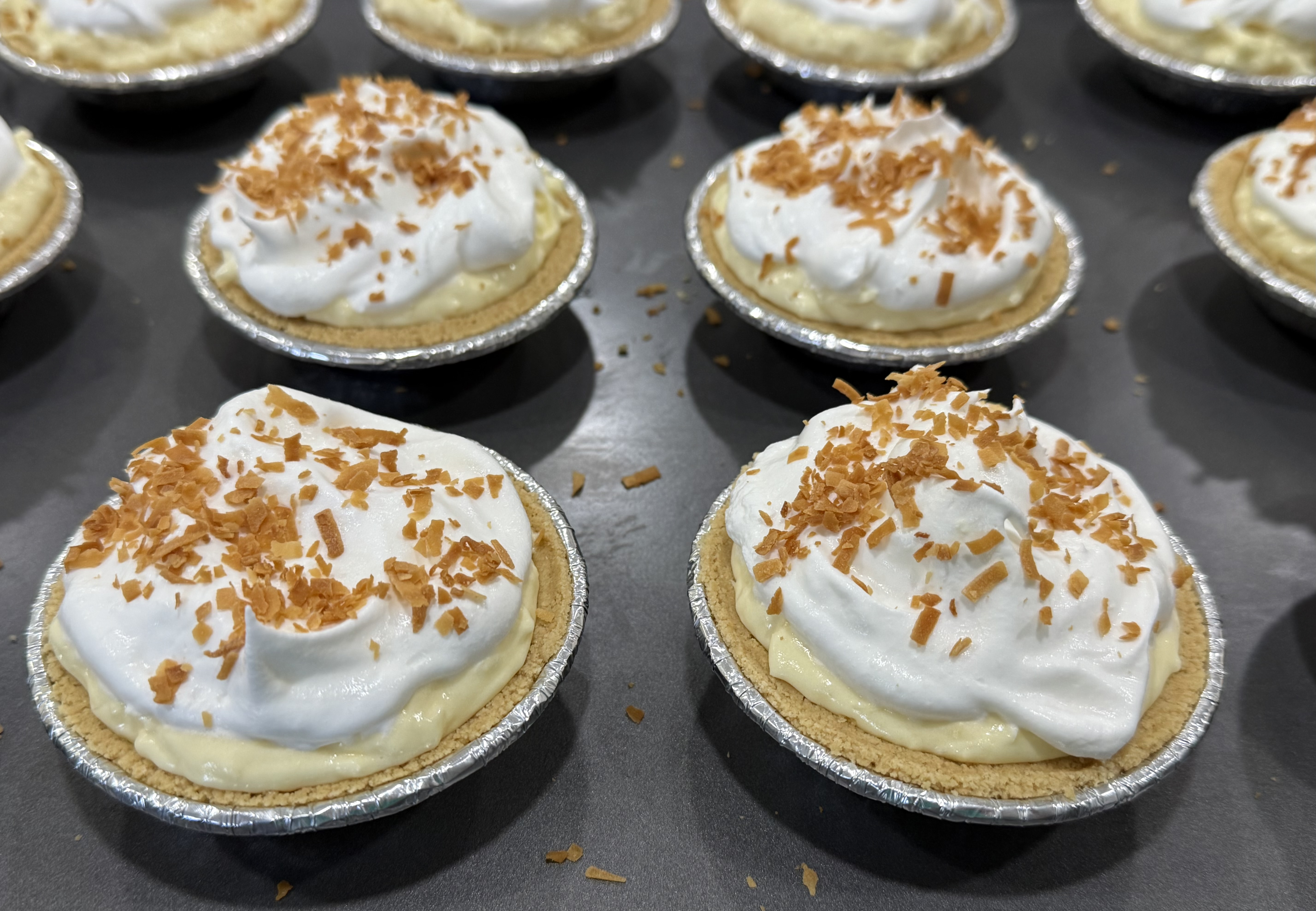 Mini Coconut Cream Pie