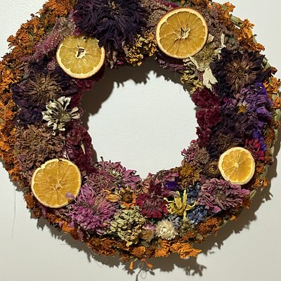 Dried Flower Wreath 
