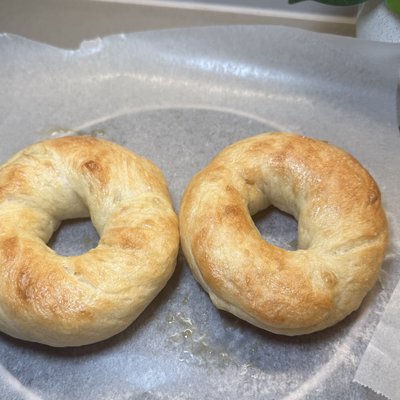 Half Dozen - Plain Bagels 