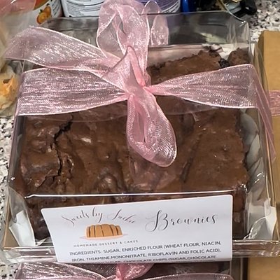 Homemade Brownie Slab