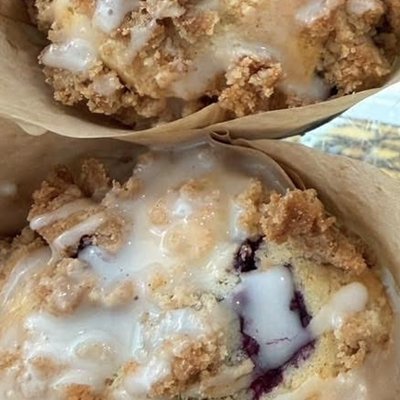 Blueberry Lemon with Streusel Muffins (Box of 6)