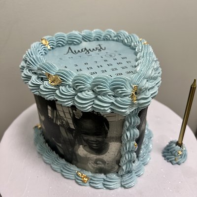 Heart Cake 8-10 (BURN AWAY OR EDIBLE IMAGE WRAPPED)