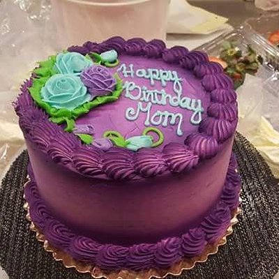 8 Inch Round Buttercream/Whipped Cream