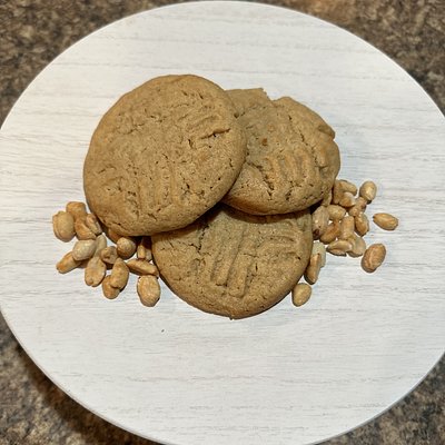 Peanut Butter Sourdough Cookies (6 Pack)