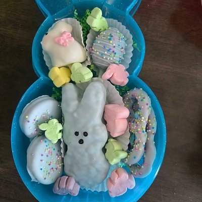 Yellow Bunny Treat Box