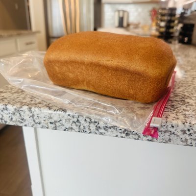 Loaf of Honey Wheat Bread 