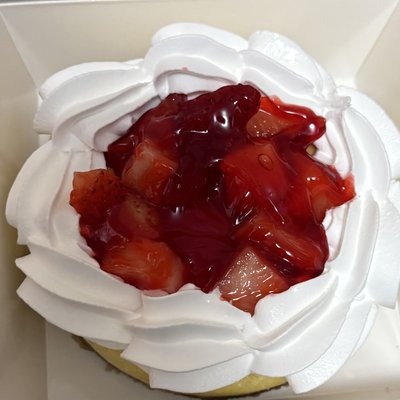 Strawberry Personal Cheesecake