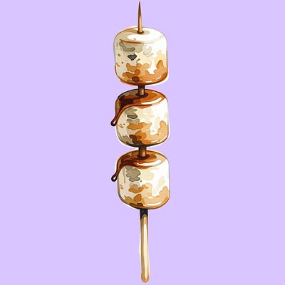 ( 12 )s’mores On A Stick 