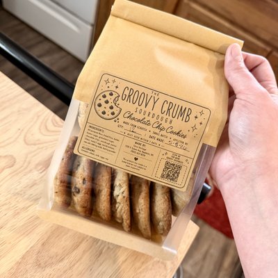 Chocolate Chip Sourdough Cookies (12ct)
