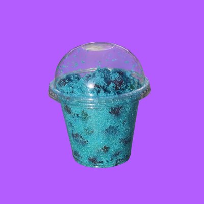 Sour Blue Razz Powdered Gusher