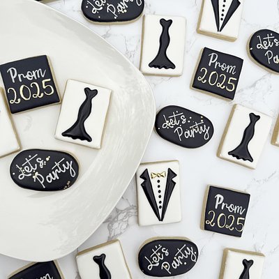 Mini Custom Decorated Cookies